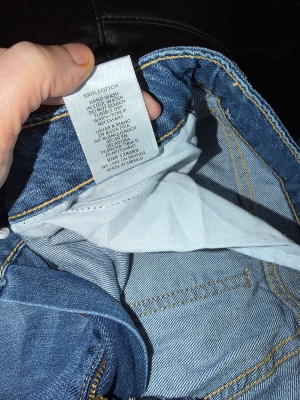 Distressed Light Blue Wide-Leg Jeans by Rue21 - Picture 7 of 7